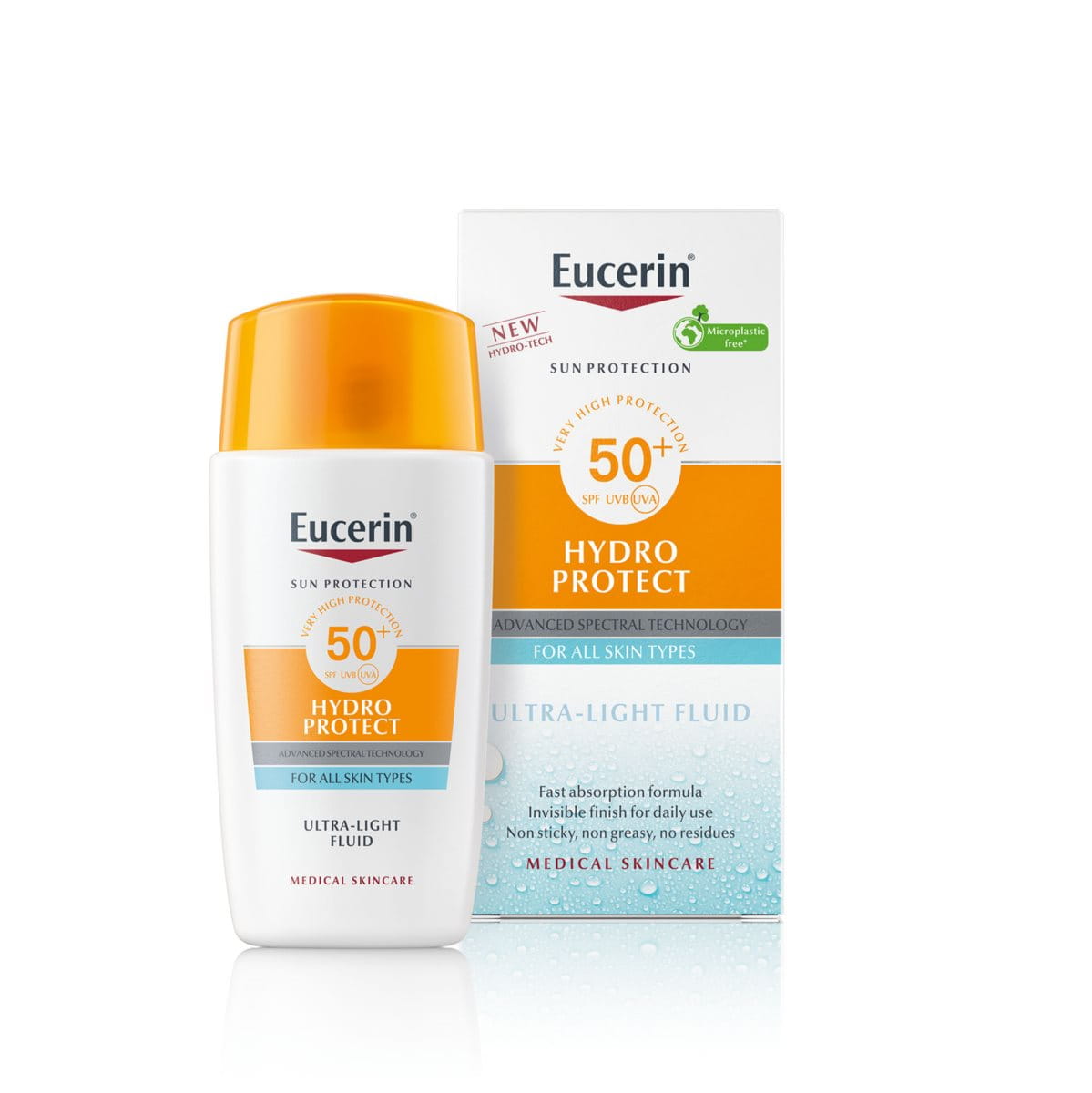 Cremă de față cu SPF50+ Hydro Protect| Eucerin | 50ml